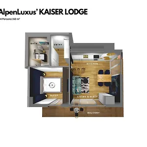 Kaiser By Alpenluxus Mit Pool&tiefgaragenstellplatz Apartment
